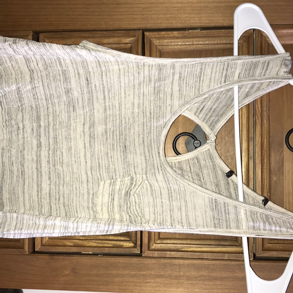 White and Grey Tank